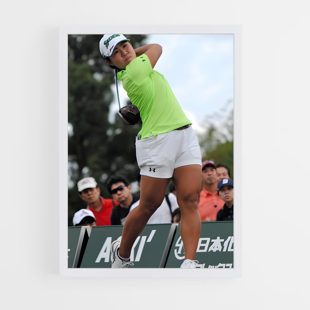 Poster Nasa hataoka – affiche Golf (vue 3)